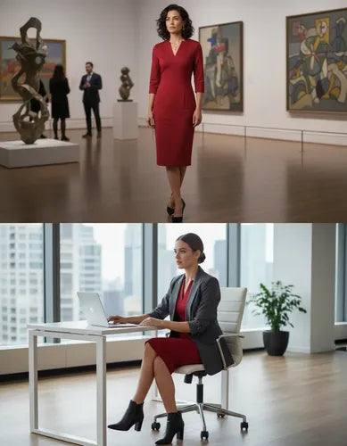 Vestido Cóctel Mujer Delpilar Va 529