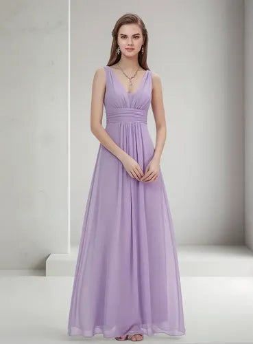 Vestido Fiesta Largo Gasa Ep 146