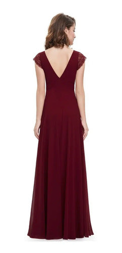 Vestido Fiesta Largo Gasa Ep 64