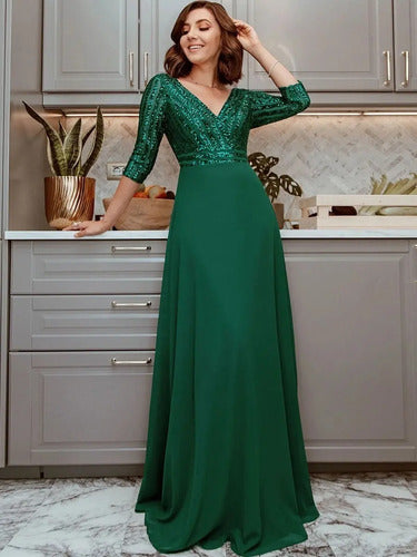 Vestido Fiesta Largo Matrimonio  Ep 172c
