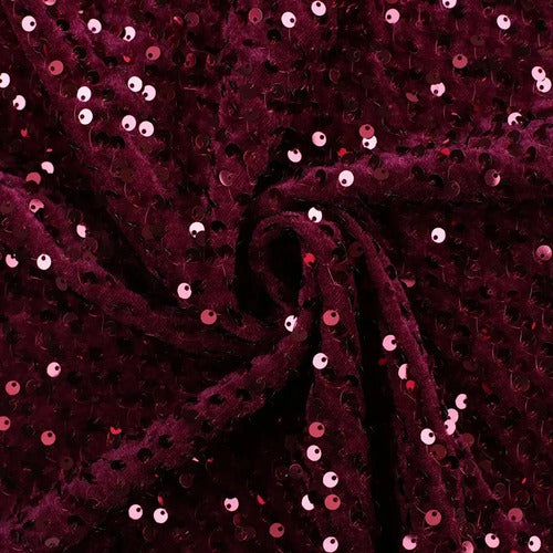 Vestido Fiesta Lentejuela Talla Grande Vg 78
