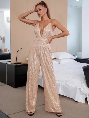 Jumpsuit con lentejuelas de fiesta · EL 58 - vista 30