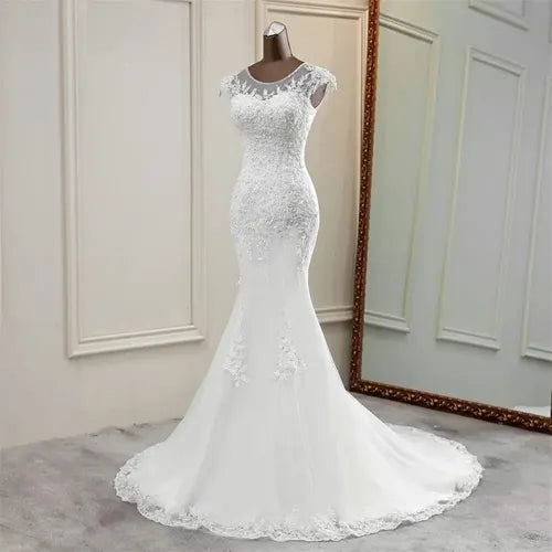 Vestido Novia Marfil Sirena Corset Delpilar Np 07