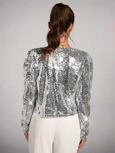 Blazer Manga Larga Tapado Bolero Bb 33