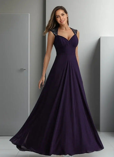 Vestido Fiesta Largo Graduación Ep 158