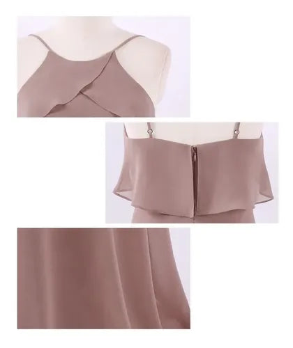 Vestido Fiesta Mujer Largo Gasa Ep 79