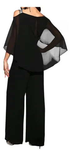 Entero Jumpsuit Mono Fiesta El 228 Negro S