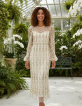Vestido De Fiesta Novia Civil Mangas Va 461
