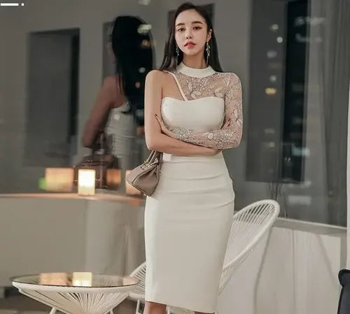 Vestido Blanco Novia Civil Fiesta Pequeño Busto Hq  31 Blanco M