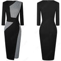 Vestido de cóctel · Negro · VA 423 - vista 5