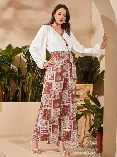 Conjunto Pantalón Top Cruzado Entero El 87 Blanco S