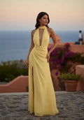Vestido Largo Delpilar Va 543 Escote V Fiesta Mujer