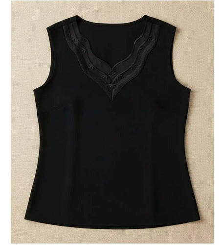 Blusa de fiesta · Negro · BB 69 - vista 2