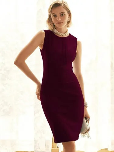 Vestido ajustado de cóctel - vista 22