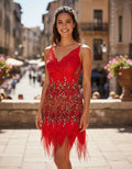 Vestido Fiestas Graduación Cóctel Ep 42 Rojo 10