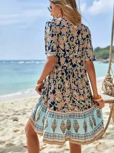 Vestidos Bohemio Hippie Corto