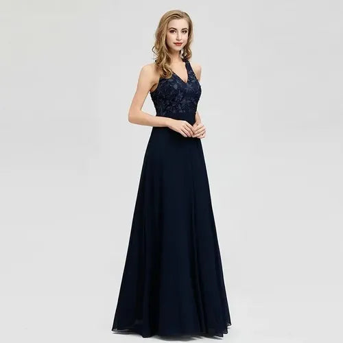 Vestido Fiesta Largo Gasa Ep 151