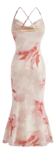 Vestido Mujer Sexy Ajustado Estampado Va 620