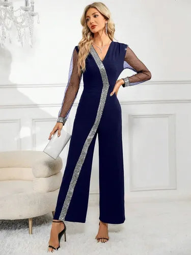Entero Jumpsuit Mono Fiesta Lentejuela El 212