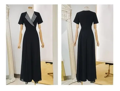 Entero Jumpsuit Enterito Mono Fiesta Lentejuelas El 50