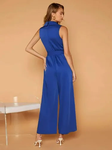 Entero Jumpsuit Mono Cuello Con Solapa Pierna Ancha  El 90