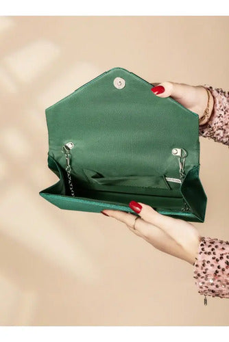 Cartera Fiesta Coctel Día Noche Clutch Mano Ct 07