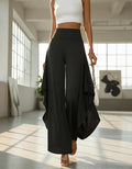 Pantalon Mujer Cintura Alta Pierna Ancha Pt 20 Negro S