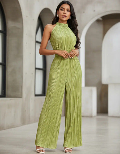 Jumpsuit escote halter de fiesta · EL 205 - vista 47