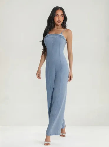 Jumpsuit Largo de Mezclilla Denim - vista 29