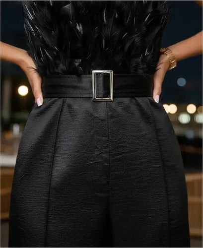 Entero Jumpsuit Mono Negro Fiesta  El 47