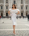 Vestido Blanco Novia Civil Fiesta Nh 01