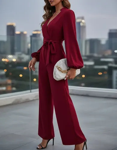 Entero Jumpsuit Mono Manga Larga El 159