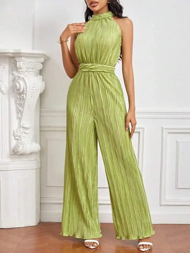 Jumpsuit escote halter de fiesta · EL 205 - vista 43
