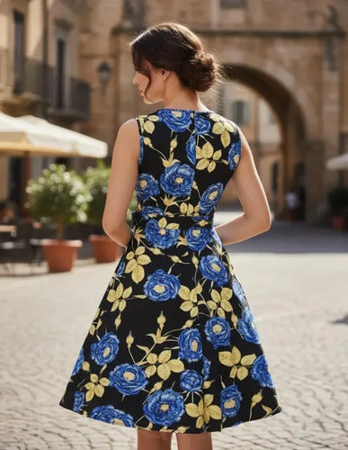 Vestido Corto Multicolor - vista 2