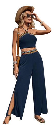 Enterito Conjunto 2 Piezas Top Y Pantalon El 232