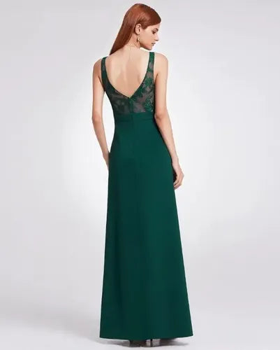 Vestido Fiesta Largo Graduación Ep 125 Verde 8