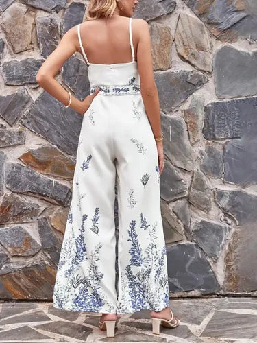 Entero Jumpsuit Mono Estampado Pierna Ancha  El 170