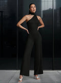 Entero Jumpsuit Mono Negro Fiesta  El 192 Negro M