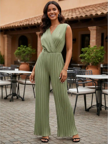 Entero Jumpsuit Mono Fiesta Sin Cinturón El 79