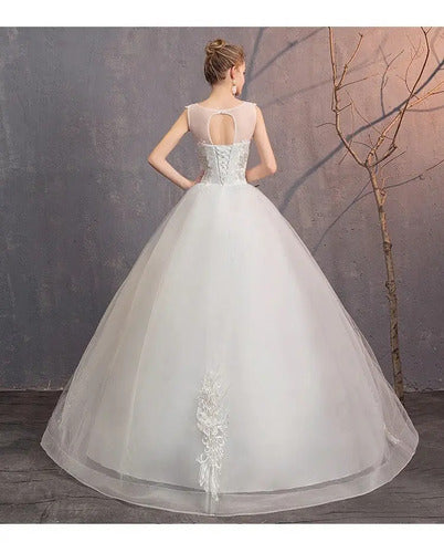 Vestido De Novias Tipo Princesa Nf 05