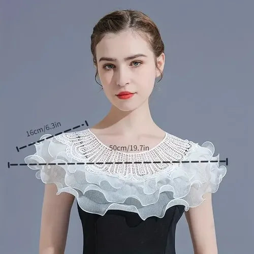 Capita Bolero Tapado Chal Capa Fiesta Bb 25 Blanco Unica