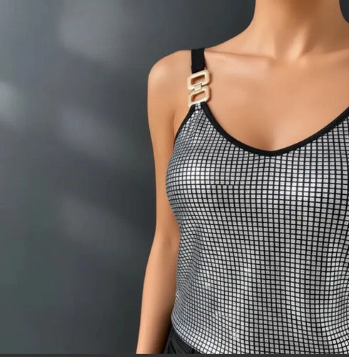 Top Blusa Mujer Fiesta  Bb 56