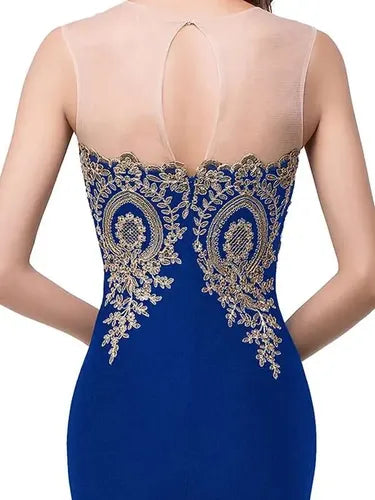Vestido Fiesta Sirena Dama De Honor Escote Corazón Ep 441