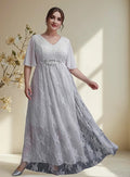 Vestido Novia Largo Manga Encaje Talla Grande Ns 10