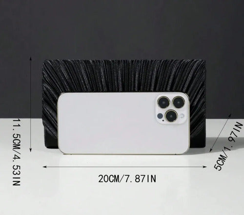 Cartera Brillos Fiesta Coctel Día Noche Clutch Mano Ct 04