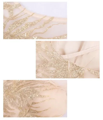 Vestido De Fiesta Largo Graduación Matrimonio Ep 110 Beige 10