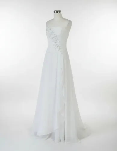Vestido De Novia Strapless Corset Nm 01