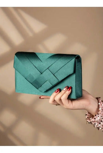 Cartera Fiesta Coctel Día Noche Clutch Mano Ct 07