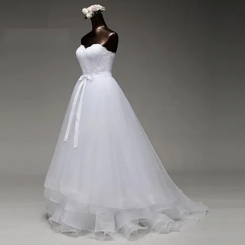 Vestido De Novia Desmontable De Cola Sirena Corset Np 09