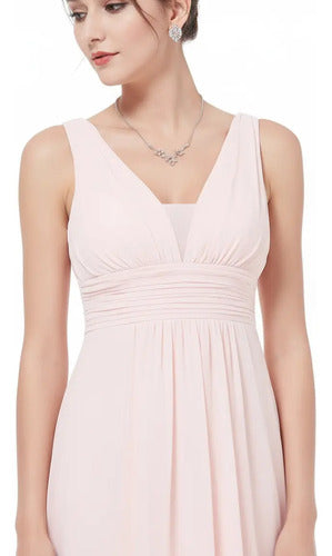 Vestido Fiesta Largo Gasa Ep 146